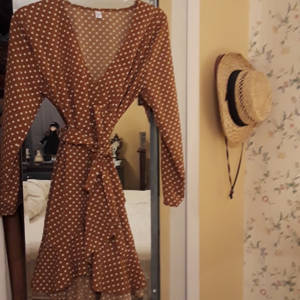 Summer Mini Wrap Dress